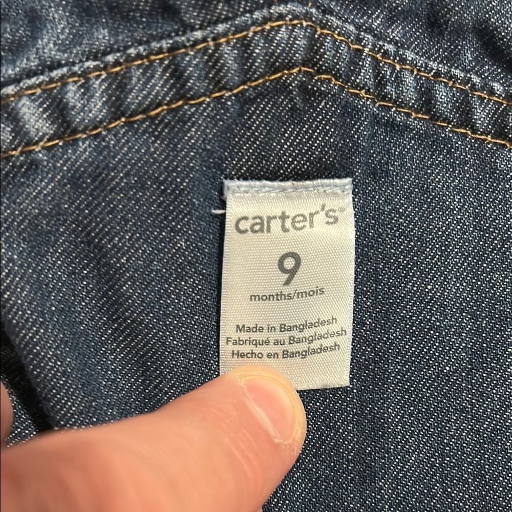 Carter’s Denim Overalls for Kids - Picture 6 of 6